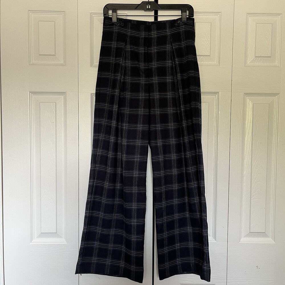 Women’s Court & Rowe Surrey Plaid Wide Leg Pants Size 2